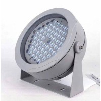 Round flood light led outdoor AC220V DC24v 50w for tree or building white yellow rgb