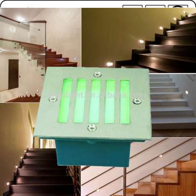 Recessed wall recessed brick exterior CE ROHS TUV led step light