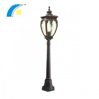 Hot sale outdoor European style antique led garden lights lawn lamp