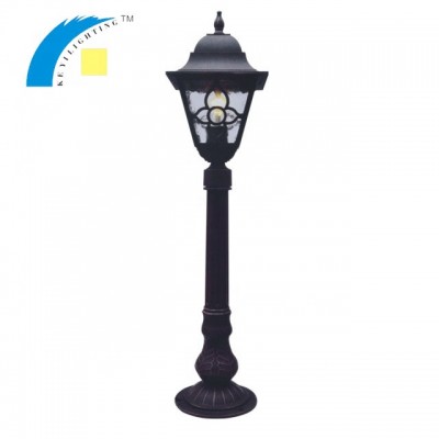 European decorative die cast aluminum light garden lawn outdoor bollard lamp bollard light