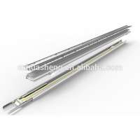 OEM Aluminum 24W Recessed Trunking Led Linear Light with 3 Wires